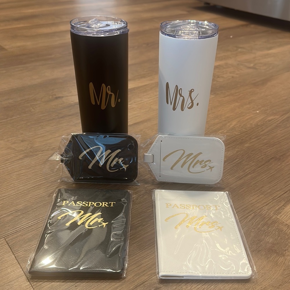 Mr. And Mrs. Wedding/Honeymoon Gear
